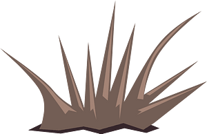 Brown fantasy plant