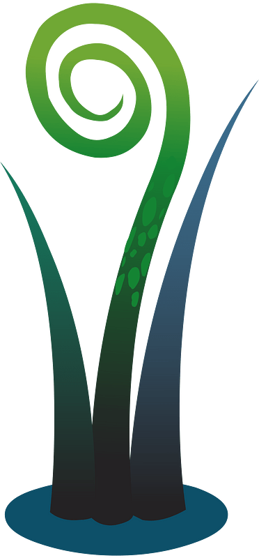 Green fantasy plant