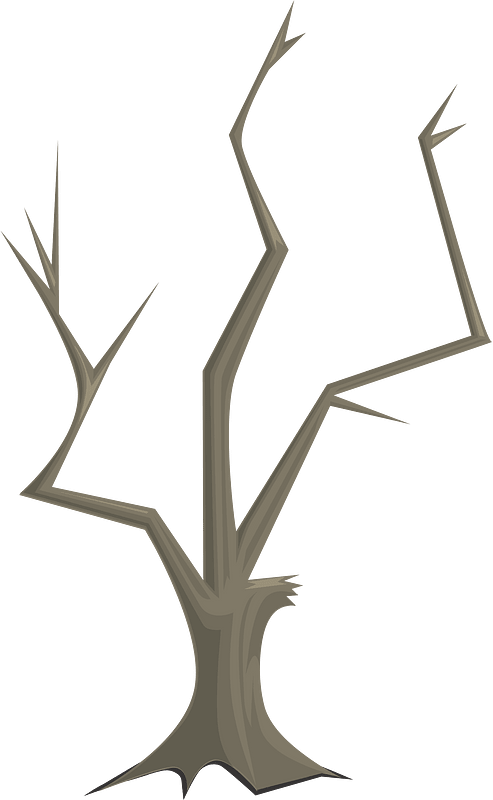 Brown fantasy gear tree