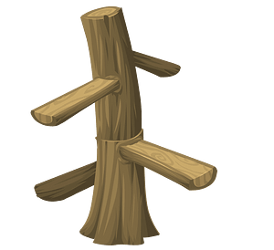 Brown trunk with logs