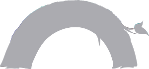 Curved log