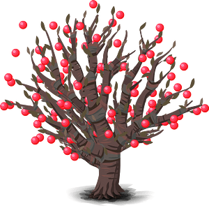 Fruit fantasy tree