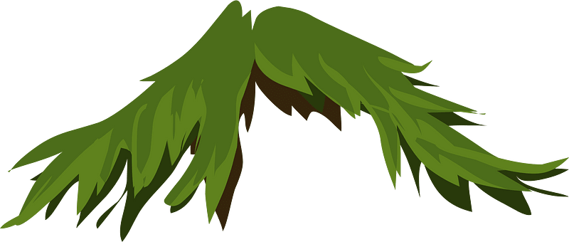 Green tree branch