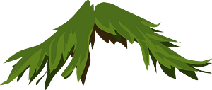 Green tree branch