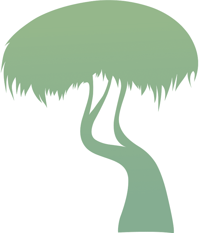 Light green tree