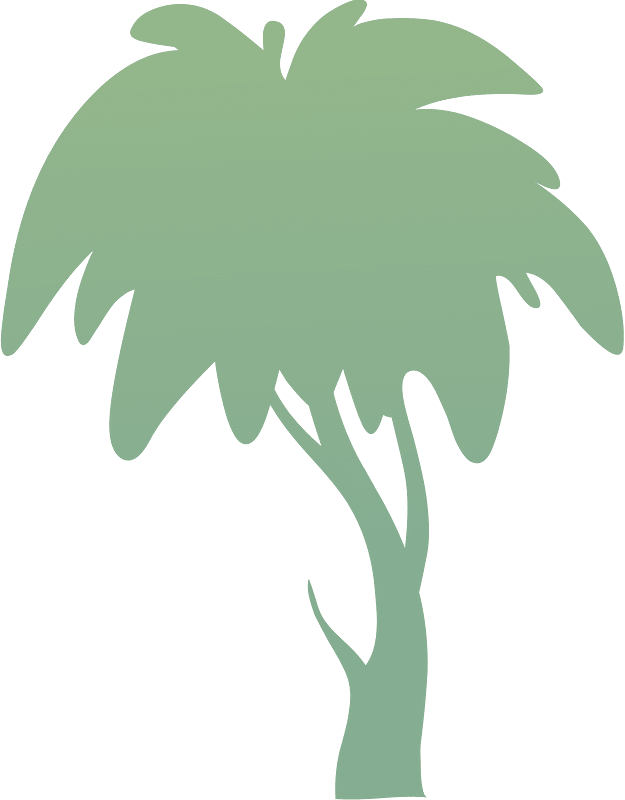 Light green tree