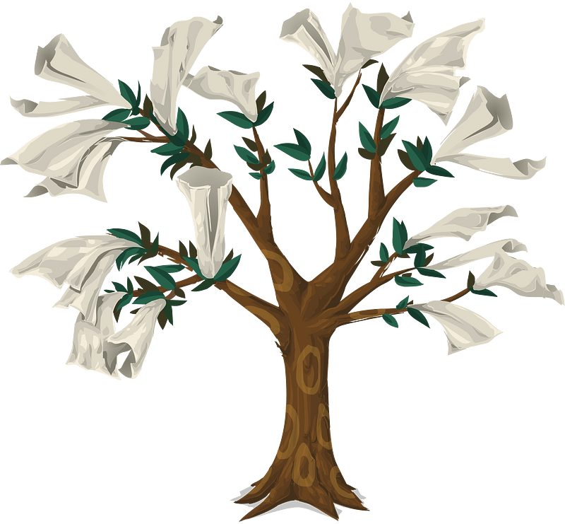 White flower tree