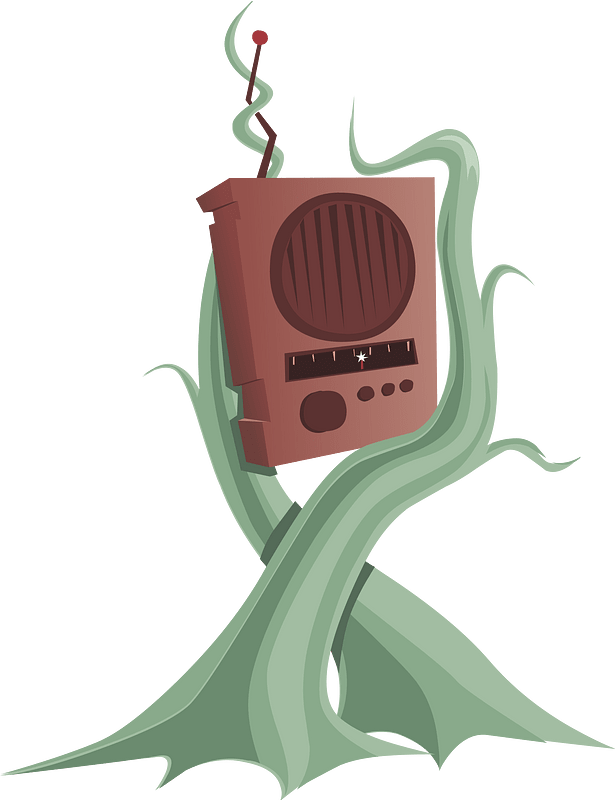 Light green radio vine