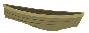 Brown boat