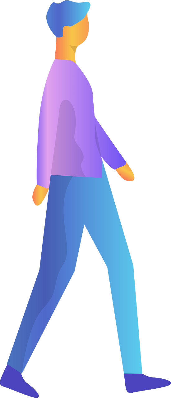 Man walking