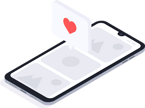 Mobile notification SVG