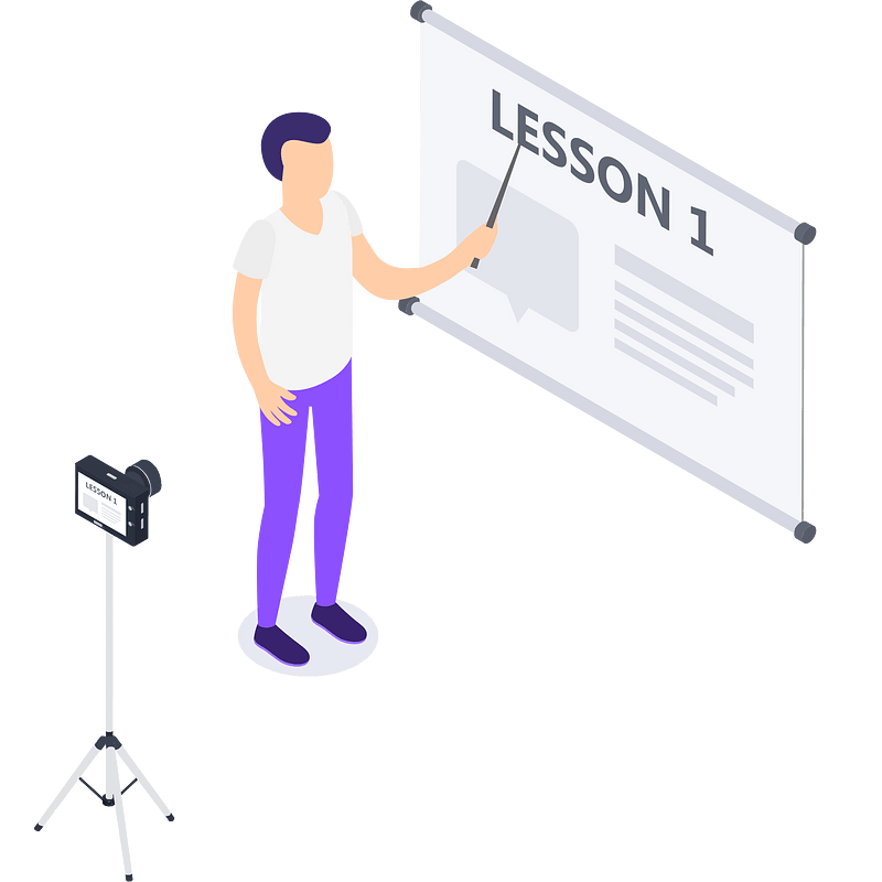 Online school SVG