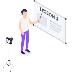 Online school SVG