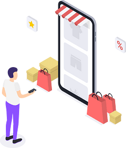 Online shopping SVG
