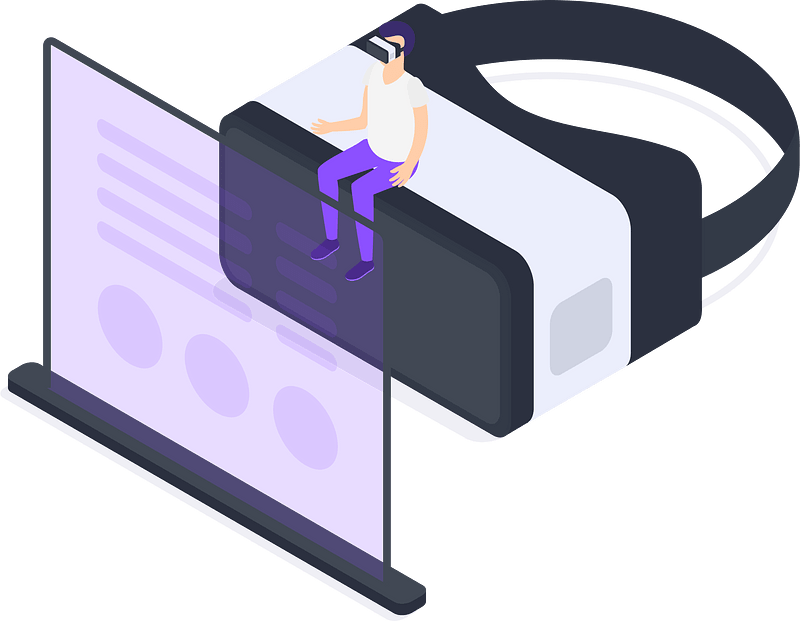Virtual reality SVG