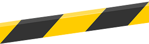 Black yellow barrier