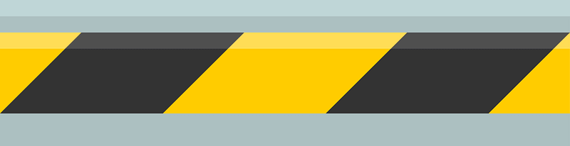 Black yellow barrier