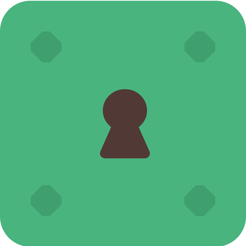 Green block 05 keyhole