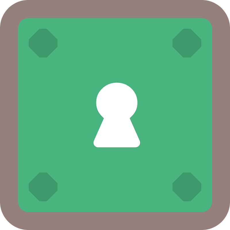 Green block 09 keyhole