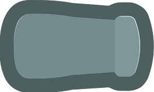 Disassembled cannon piece