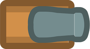 Disassembled cannon piece
