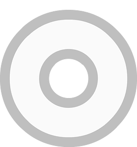 Grey outlined circle