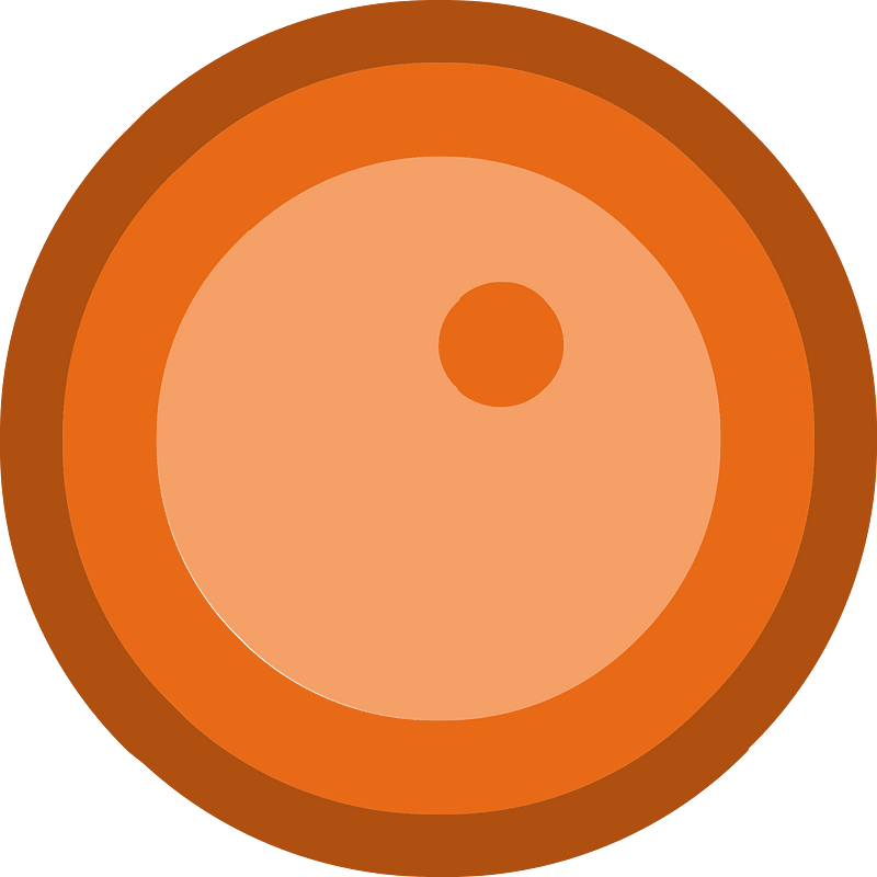Red outlined circle