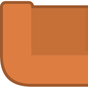 Half red gutter