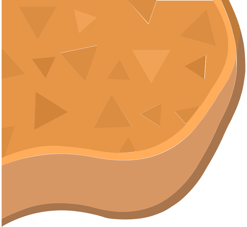 Brown rocks land