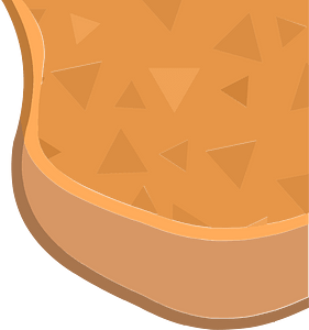 Brown rocks land