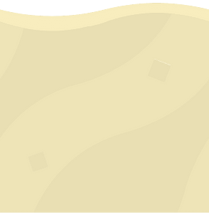 Beige sand platform