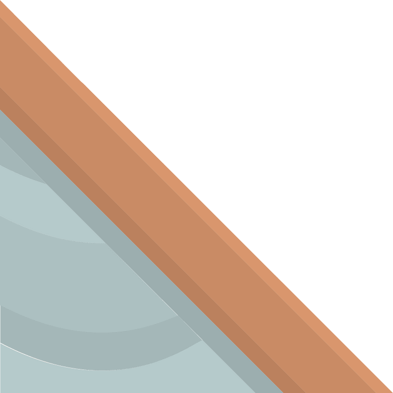 Brown land grey rock platform