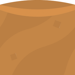 Brown land ground platform