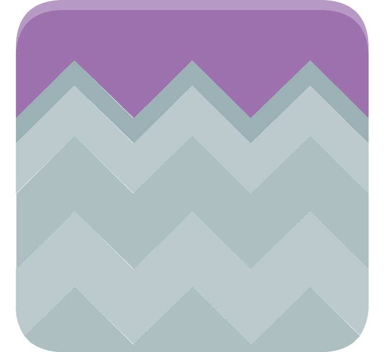 Purple land grey rock platform