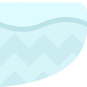 Snow surface zigzag ice platform