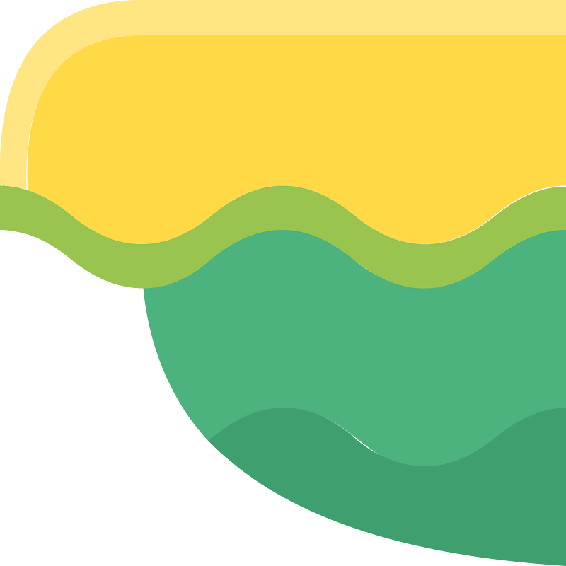 Yellow land green grass platform