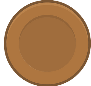Brown circle