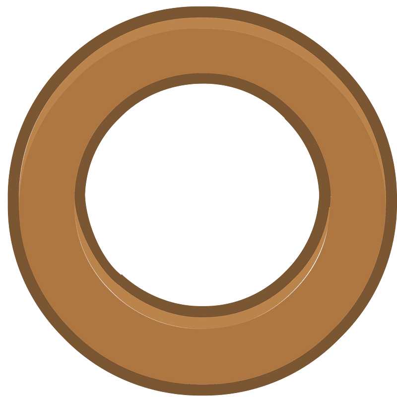 Brown circle