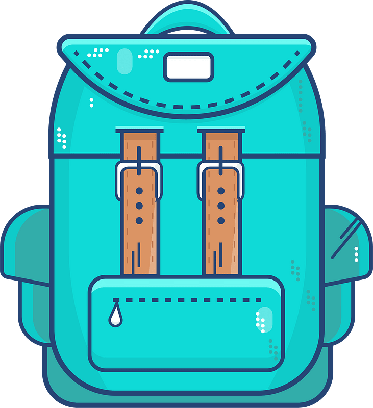 Backpack bleu