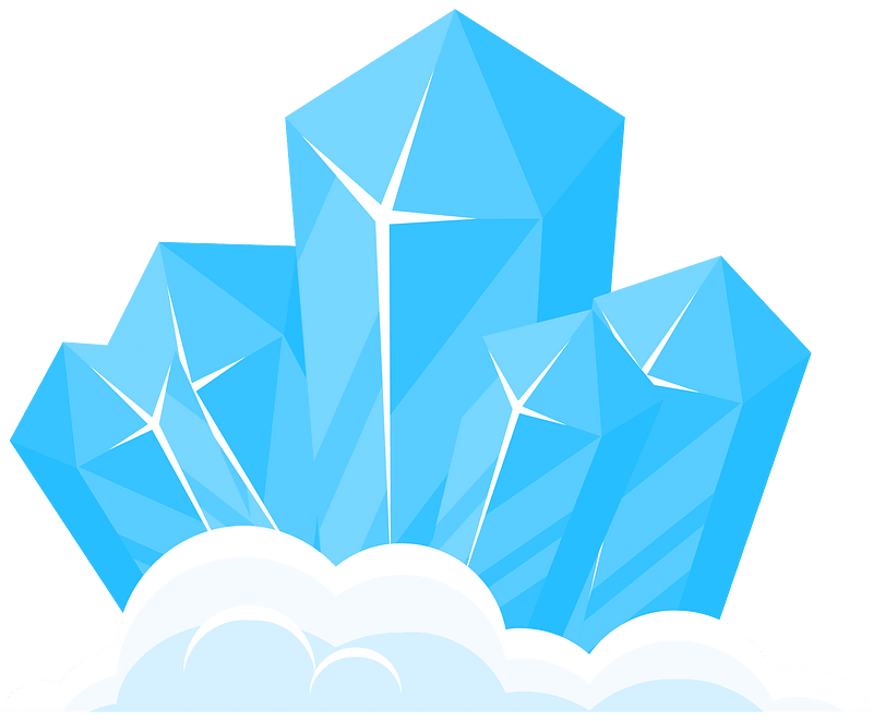 Blue chrystal