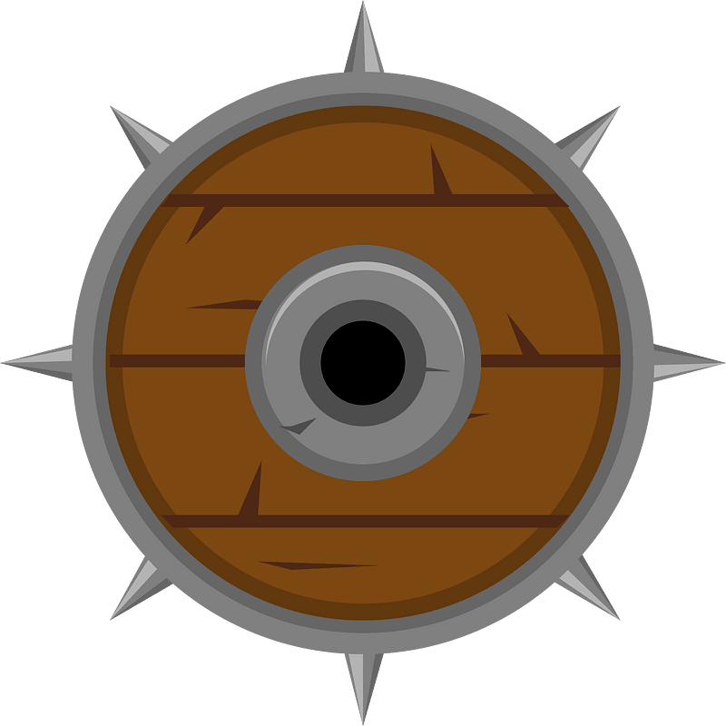 Brown shield