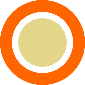 Orange circle