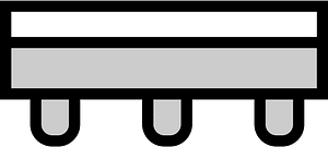 Grey plank