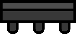 Grey plank