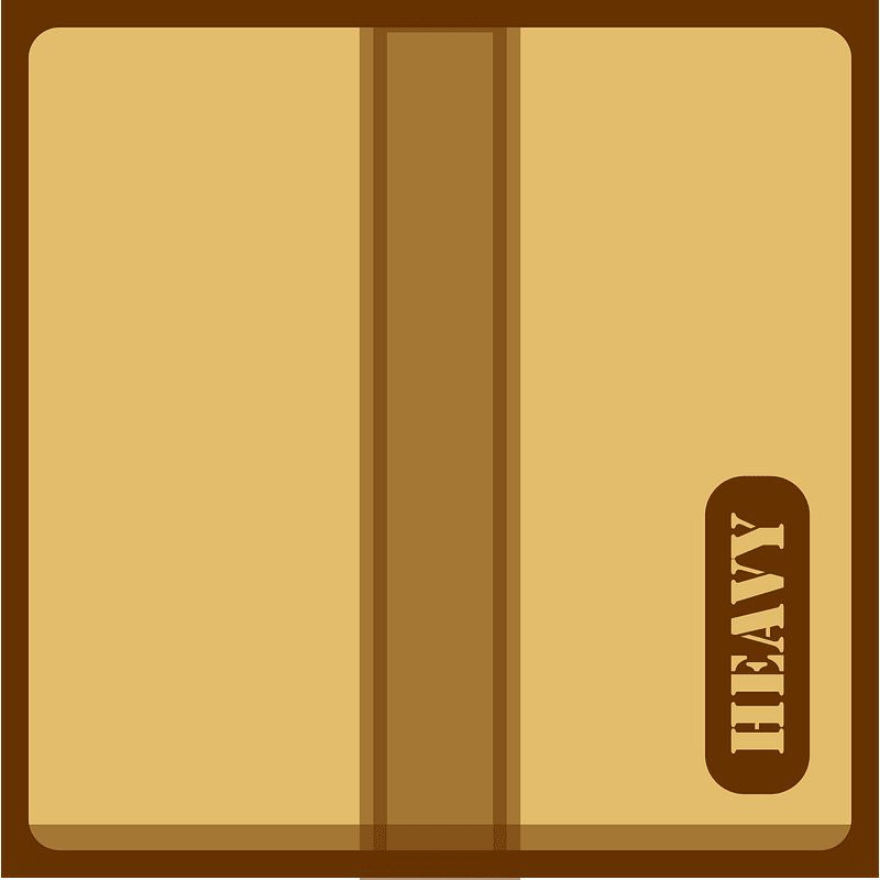 Vertical stripe brown box