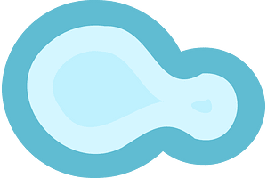 Blue cloud
