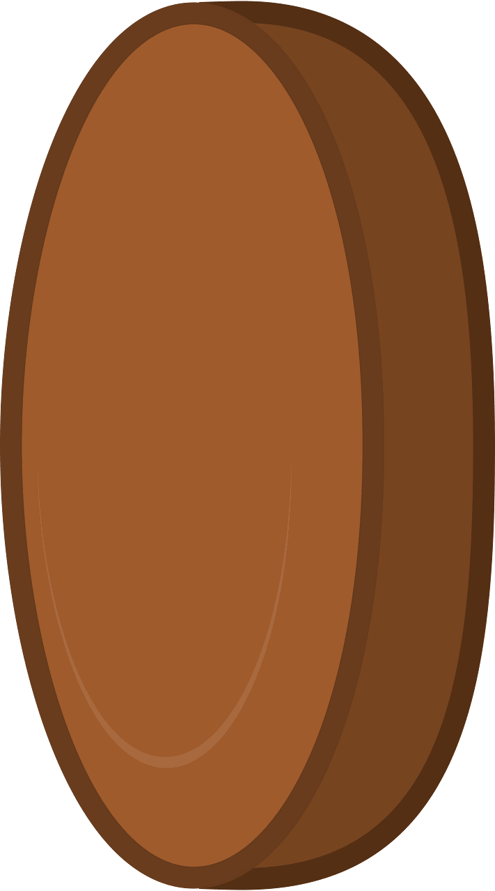 Brown coin