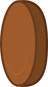 Brown coin