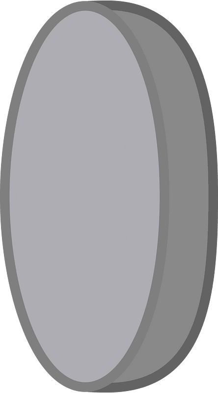 Grey coin