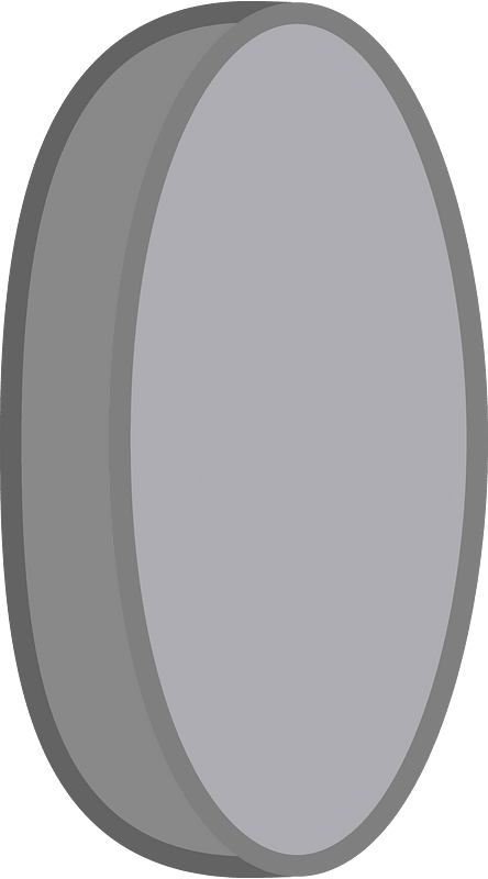 Grey coin